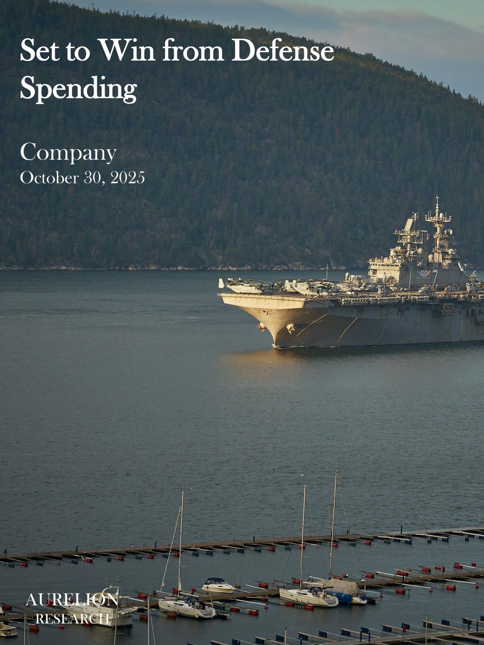 Set to Win from Defense Spending - Company, October 2025